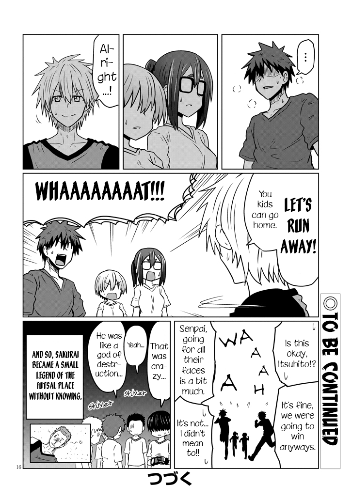 Uzaki-chan wa Asobitai! Chapter 36 16